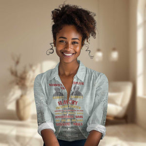 Moses of Freedom Women Casual Shirt Harriet Tubman Tribute - African Pride
