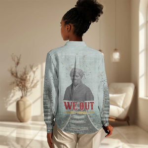 Moses of Freedom Women Casual Shirt Harriet Tubman Tribute - African Pride