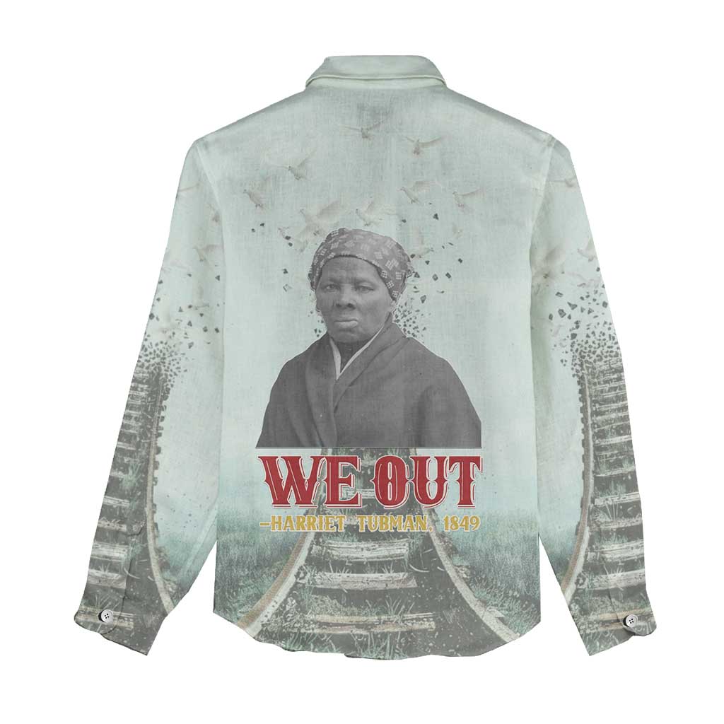 Moses of Freedom Women Casual Shirt Harriet Tubman Tribute - African Pride