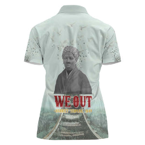 Moses of Freedom Women Polo Shirt Harriet Tubman Tribute - African Pride