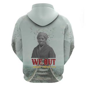 Moses of Freedom Zip Hoodie Harriet Tubman Tribute - African Pride