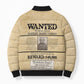WANTED for Freedom Bomber Puffer Jacket Harriet Moses Tubman