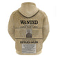 Harriet Tubman Freedom Hoodie Vintage Wanted Poster Style - African Pride