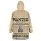 Harriet Tubman Freedom Kid Wearable Blanket Hoodie Vintage Wanted Poster Style - African Pride