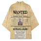WANTED for Freedom Kimono Harriet Moses Tubman