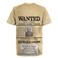 Harriet Tubman Freedom Rugby Jersey Vintage Wanted Poster Style - African Pride