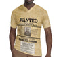 Harriet Tubman Freedom Rugby Jersey Vintage Wanted Poster Style - African Pride