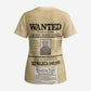 Harriet Tubman Freedom Scrub Top Vintage Wanted Poster Style - African Pride