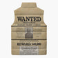 WANTED for Freedom Sleeveless Puffer Jacket Harriet Moses Tubman