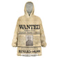 Harriet Tubman Freedom Wearable Blanket Hoodie Vintage Wanted Poster Style - African Pride
