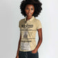 Harriet Tubman Freedom Women Polo Shirt Vintage Wanted Poster Style - African Pride