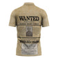 WANTED for Freedom Zipper Polo Shirt Harriet Moses Tubman