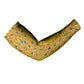 Custom Ghana Football Arm Sleeves Yellow Adinkra Pattern - African Pride