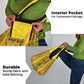Custom Ghana Football Grocery Bag Yellow Adinkra Pattern - African Pride