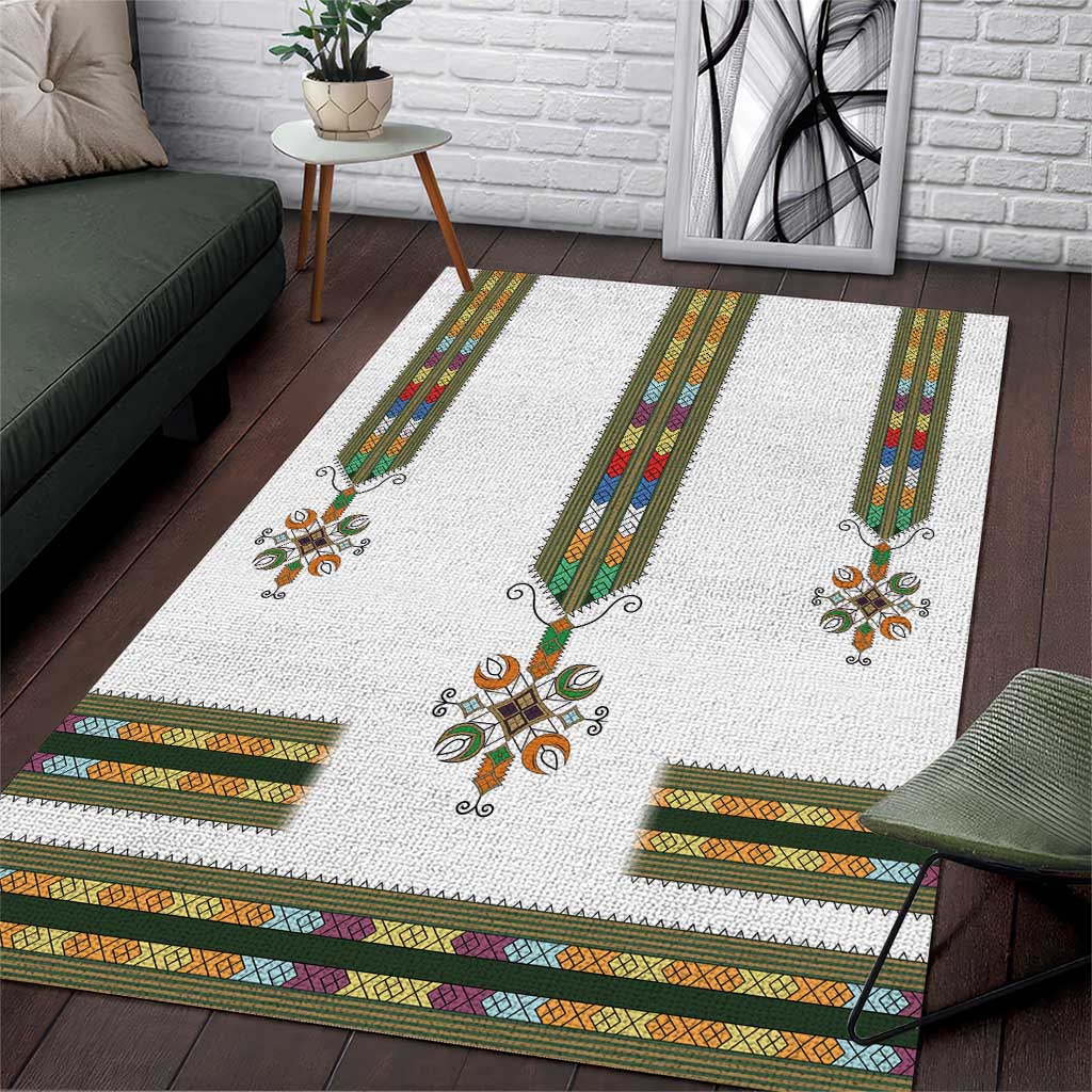 Ethiopia Area Rug Ethiopian Traditional Habesha Style