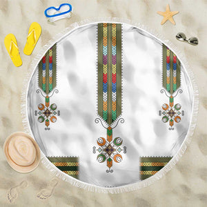 Ethiopia Beach Blanket Ethiopian Traditional Habesha Style