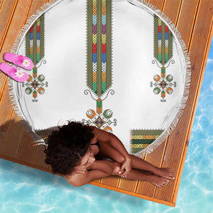 Ethiopia Beach Blanket Ethiopian Traditional Habesha Style