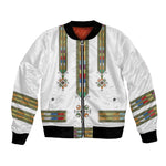 Ethiopia Bomber Jacket Ethiopian Traditional Habesha Style
