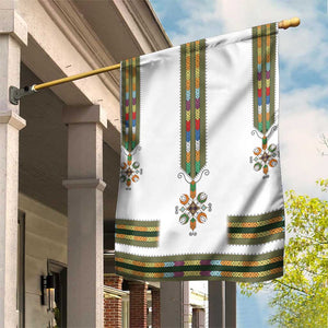 Ethiopia Garden Flag Ethiopian Traditional Habesha Style