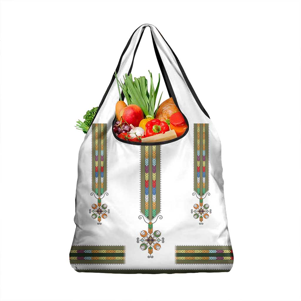 Ethiopia Grocery Bag Ethiopian Traditional Habesha Style