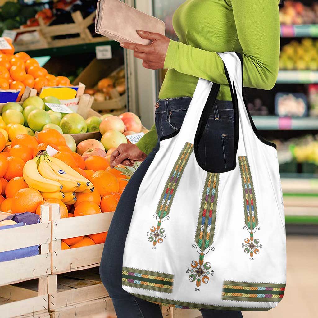 Ethiopia Grocery Bag Ethiopian Traditional Habesha Style