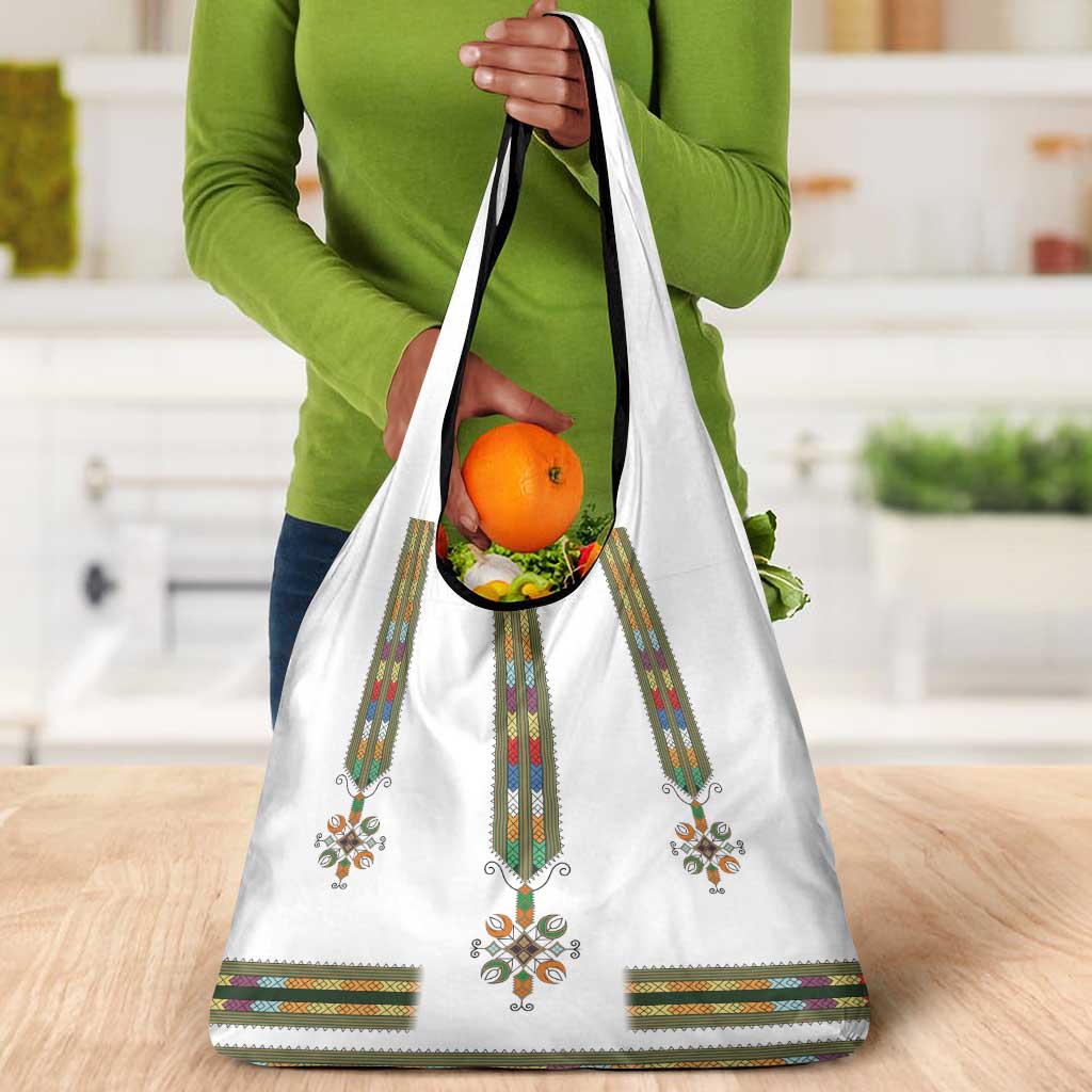 Ethiopia Grocery Bag Ethiopian Traditional Habesha Style