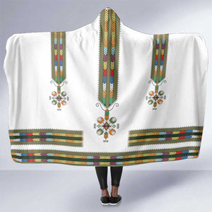 Ethiopia Hooded Blanket Ethiopian Traditional Habesha Style