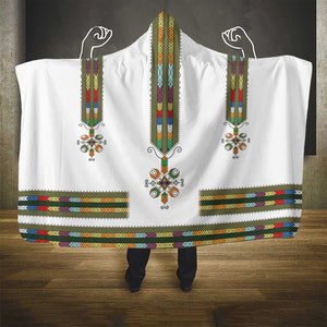 Ethiopia Hooded Blanket Ethiopian Traditional Habesha Style