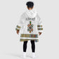 Ethiopia Kid Wearable Blanket Hoodie Ethiopian Traditional Habesha Style
