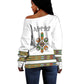 Ethiopia Off Shoulder Sweater Ethiopian Traditional Habesha Style
