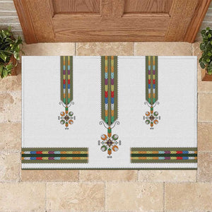 Ethiopia Rubber Doormat Ethiopian Traditional Habesha Style