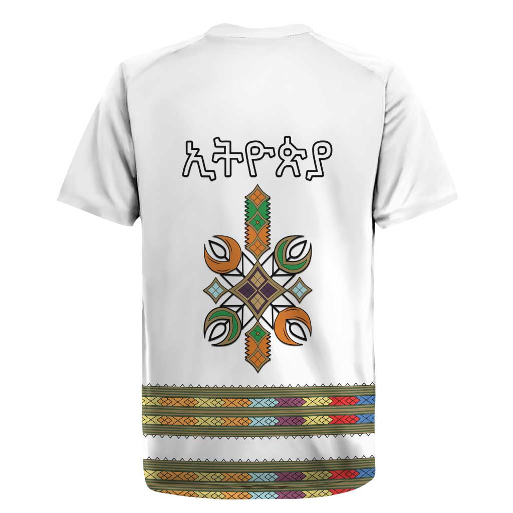 Ethiopia Rugby Jersey Ethiopian Traditional Habesha Style