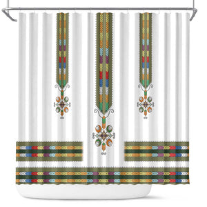 Ethiopia Shower Curtain Ethiopian Traditional Habesha Style