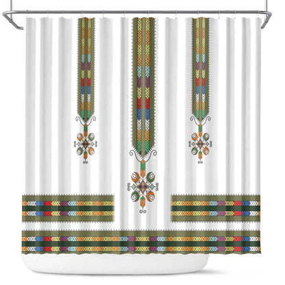 Ethiopia Shower Curtain Ethiopian Traditional Habesha Style