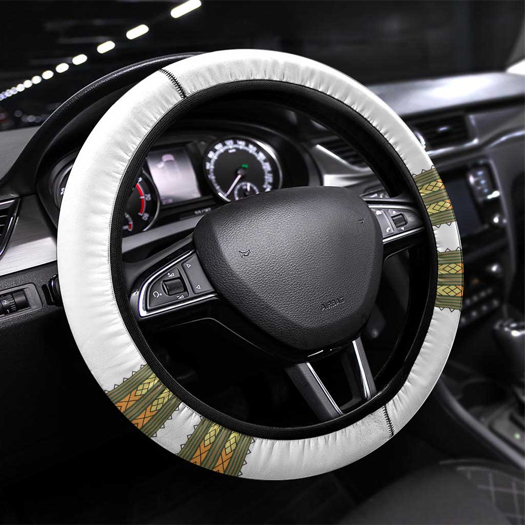 Ethiopia Steering Wheel Cover Ethiopian Traditional Habesha Style