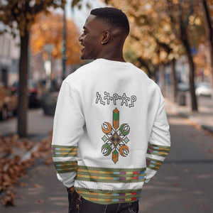 Ethiopia Sweatshirt Ethiopian Traditional Habesha Style