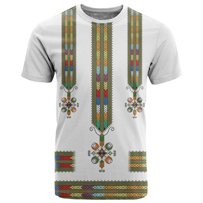 Ethiopia T shirt Ethiopian Traditional Habesha Style