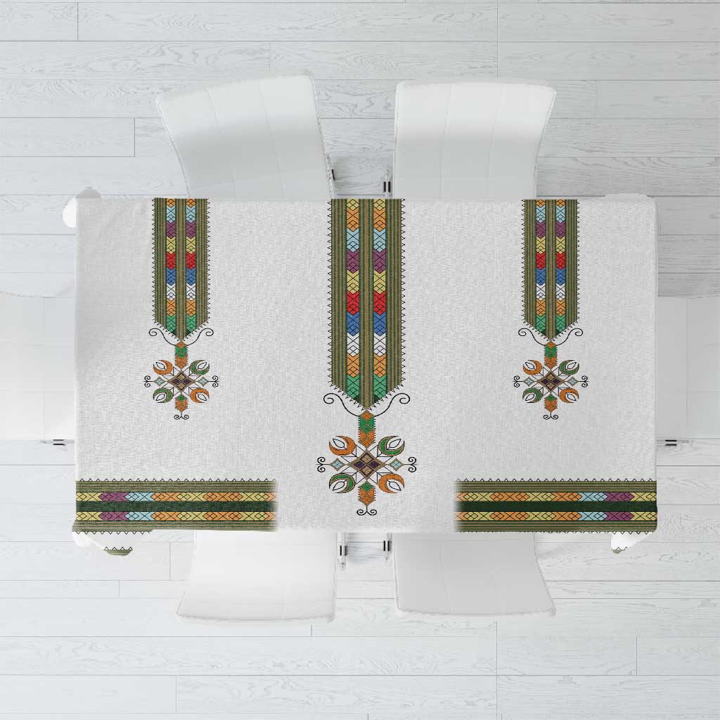 Ethiopia Tablecloth Ethiopian Traditional Habesha Style