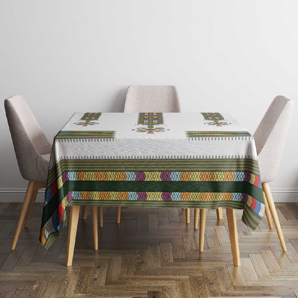 Ethiopia Tablecloth Ethiopian Traditional Habesha Style