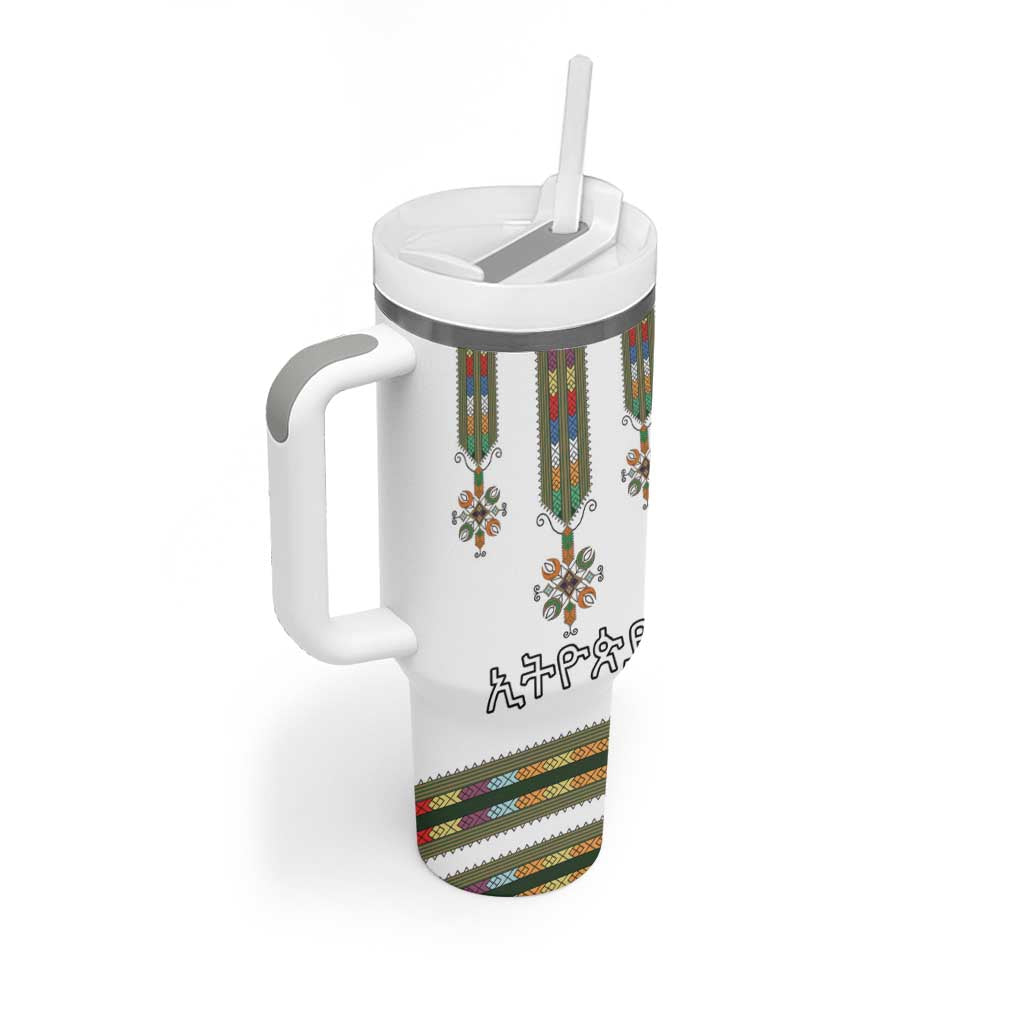 Ethiopia Tumbler With Handle Ethiopian Traditional Habesha Style
