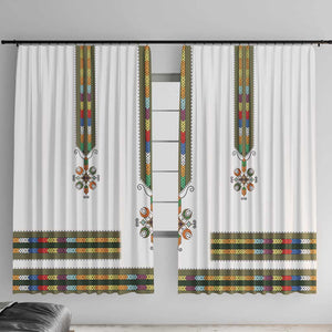 Ethiopia Window Curtain Ethiopian Traditional Habesha Style