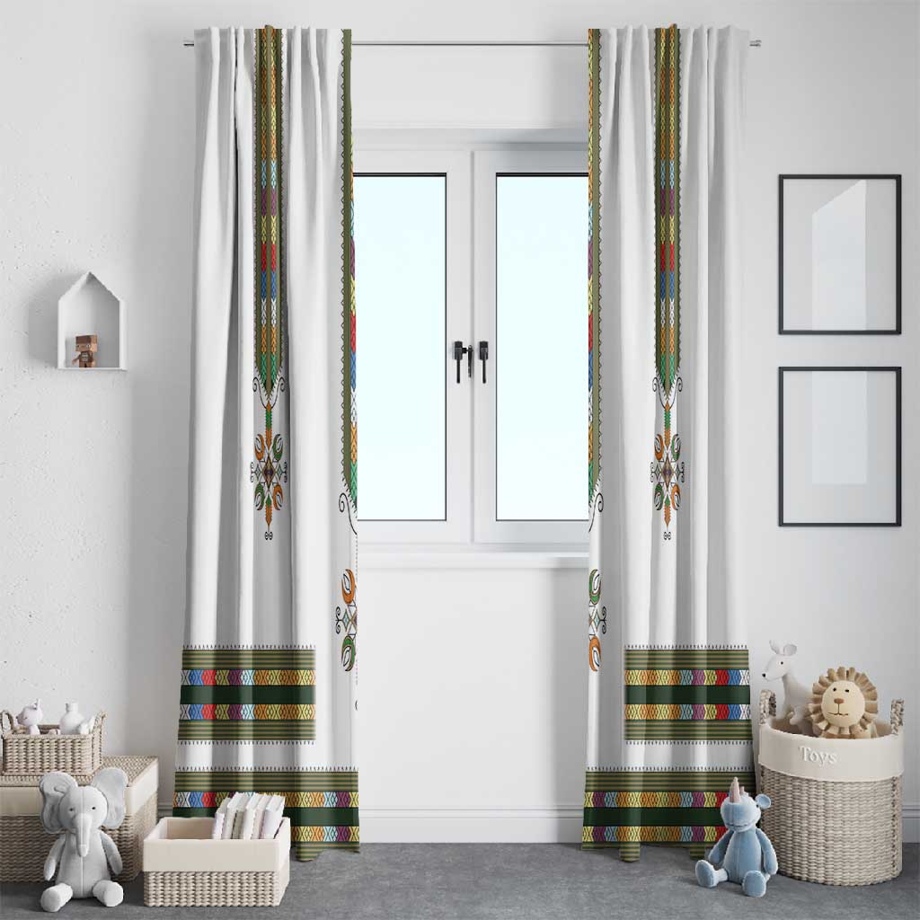 Ethiopia Window Curtain Ethiopian Traditional Habesha Style