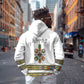 Ethiopia Zip Hoodie Ethiopian Traditional Habesha Style