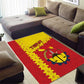 Tigray Ethiopia Area Rug Tigray Seal With Flag Map - African Pattern