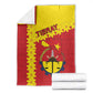 Tigray Ethiopia Blanket Tigray Seal With Flag Map - African Pattern