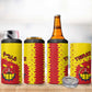 Tigray Ethiopia 4 in 1 Can Cooler Tumbler Tigray Seal With Flag Map - African Pattern