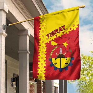 Tigray Ethiopia Garden Flag Tigray Seal With Flag Map - African Pattern