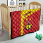 Tigray Ethiopia Quilt Tigray Seal With Flag Map - African Pattern