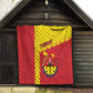 Tigray Ethiopia Quilt Tigray Seal With Flag Map - African Pattern