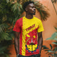 Tigray Ethiopia T shirt Tigray Seal With Flag Map - African Pattern